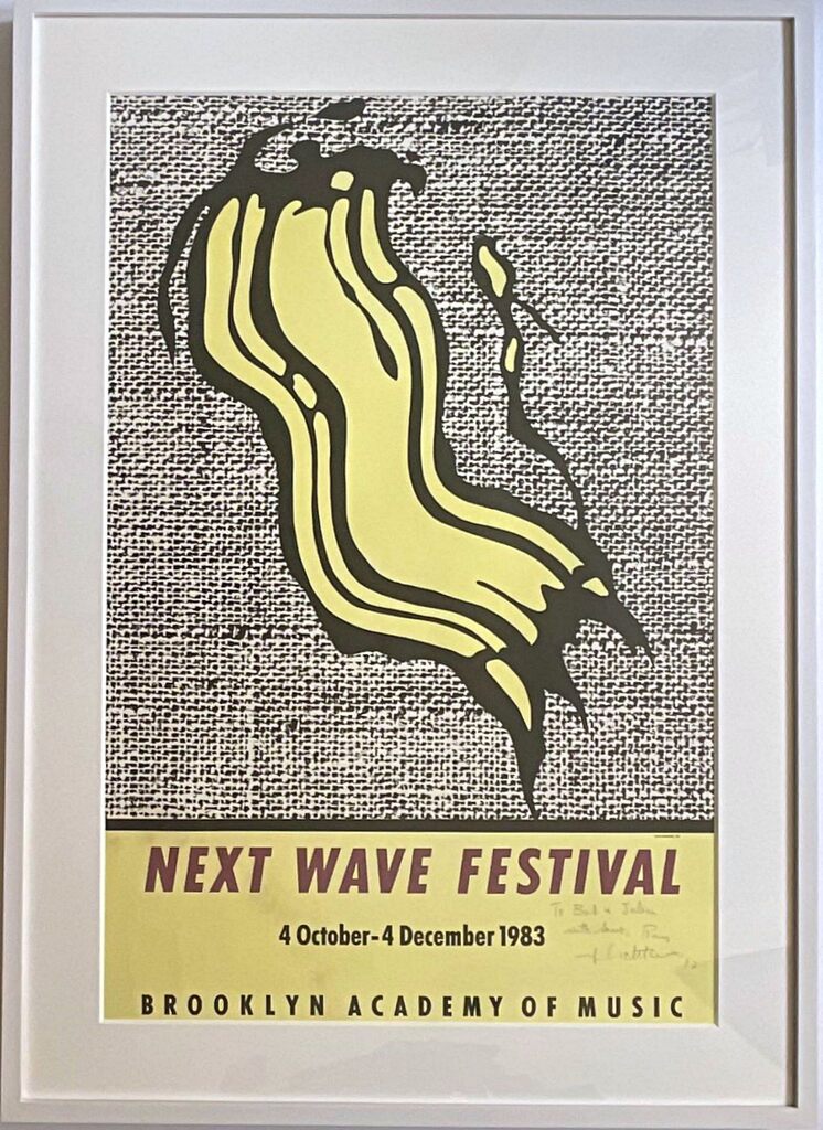Next Wave Festival Poster (Hand signed, warmly inscribed and dated), image 1