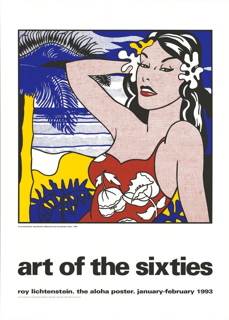 Roy Lichtenstein, Aloha, from Art of the Sixties, 1993