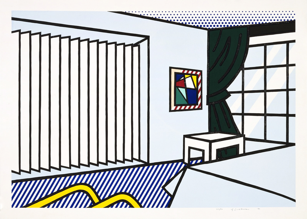Roy Lichtenstein, BEDROOM, 1990