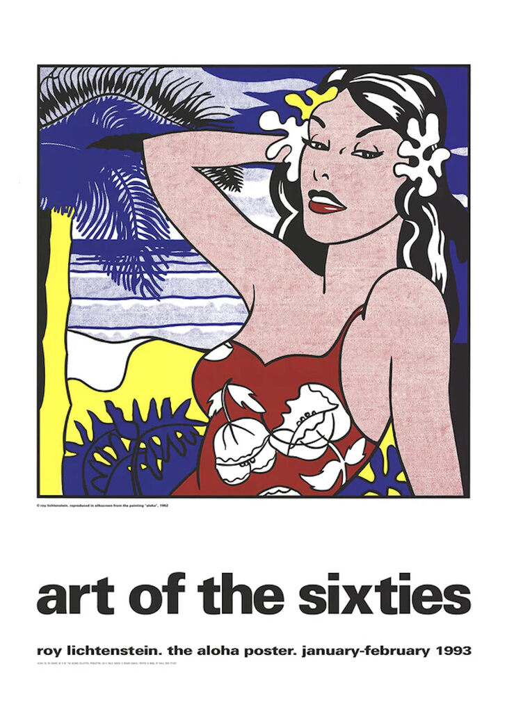 Roy Lichtenstein, Aloha, from Art of the Sixties, 1993