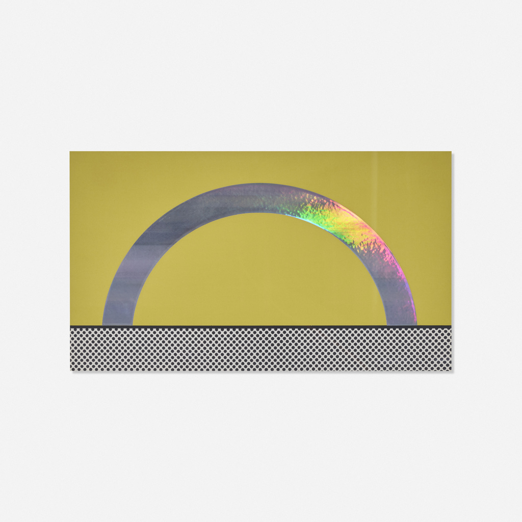 Roy Lichtenstein, Rainbow on Yellow; Landscape 7 from the Ten Landscapes Portfolio, 1967