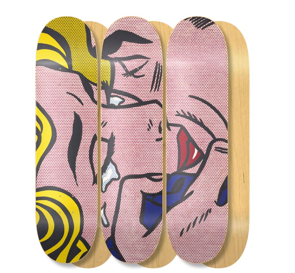 Roy Lichtenstein, Kiss V, 2024