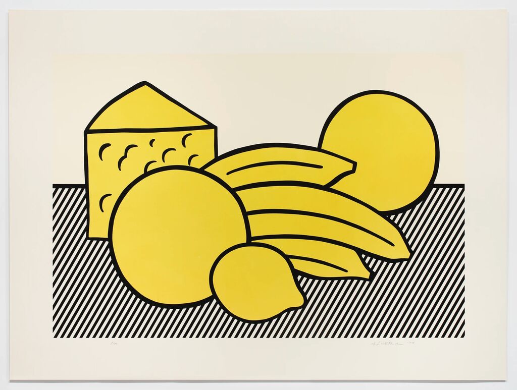 Roy Lichtenstein, Yellow Still Life, 1974
