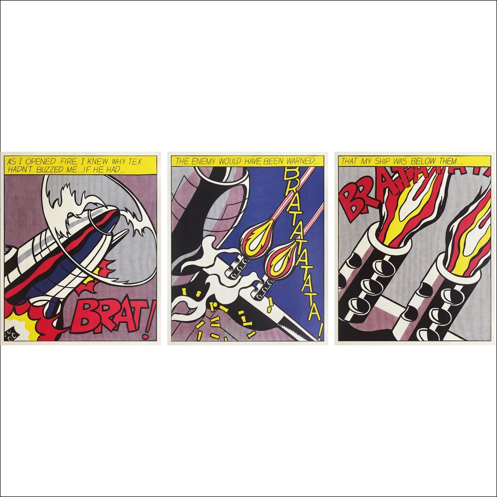 Roy Lichtenstein, As I Opened Fire, 1966