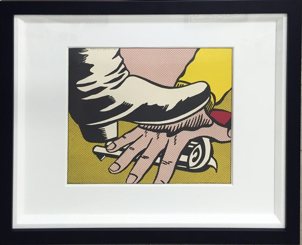 Roy Lichtenstein, Foot & Hand, 1965