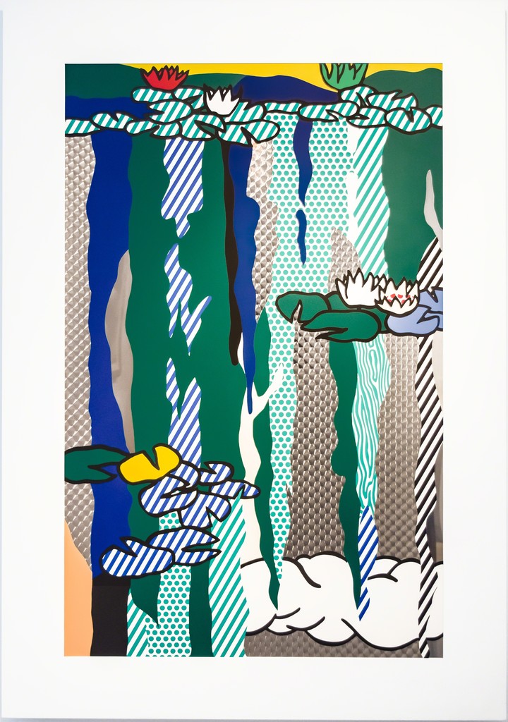 Water Lilies with Cloud, image 1