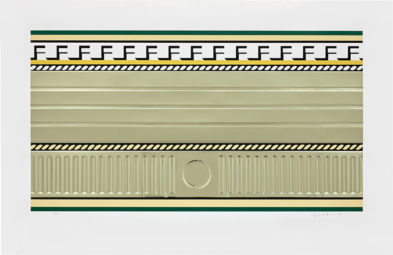 Roy Lichtenstein, Entablature III, 1976
