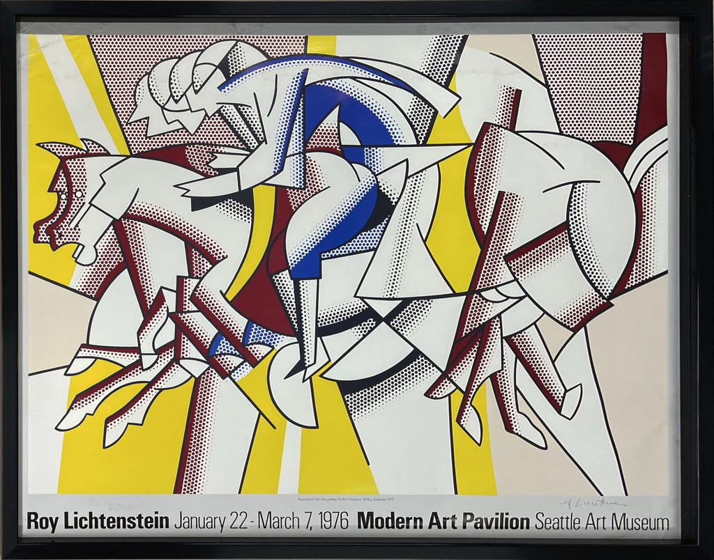 Roy Lichtenstein, The Red Horseman, 1976