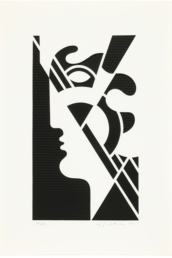 Roy Lichtenstein, Modern Head #5, 1970