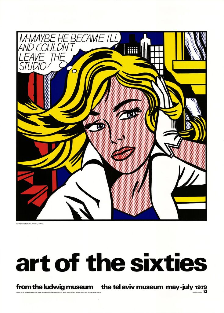 Roy Lichtenstein, Maybe, 1979