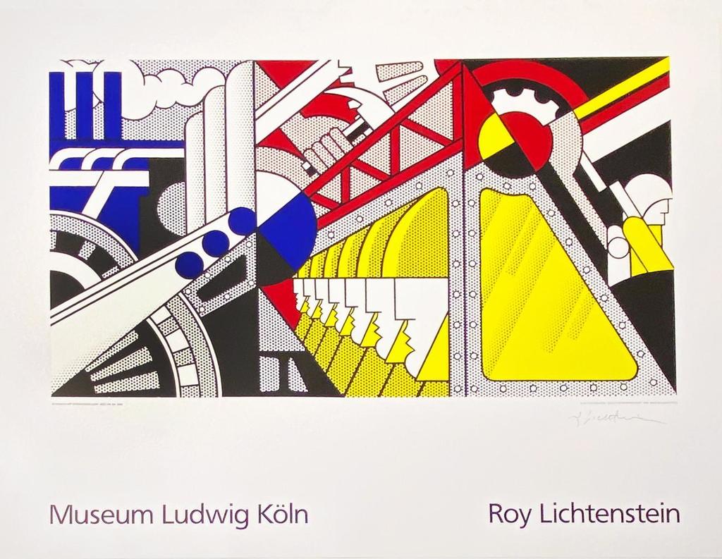 Roy Lichtenstein, Poster: Museum Ludwig Köln, Unknown