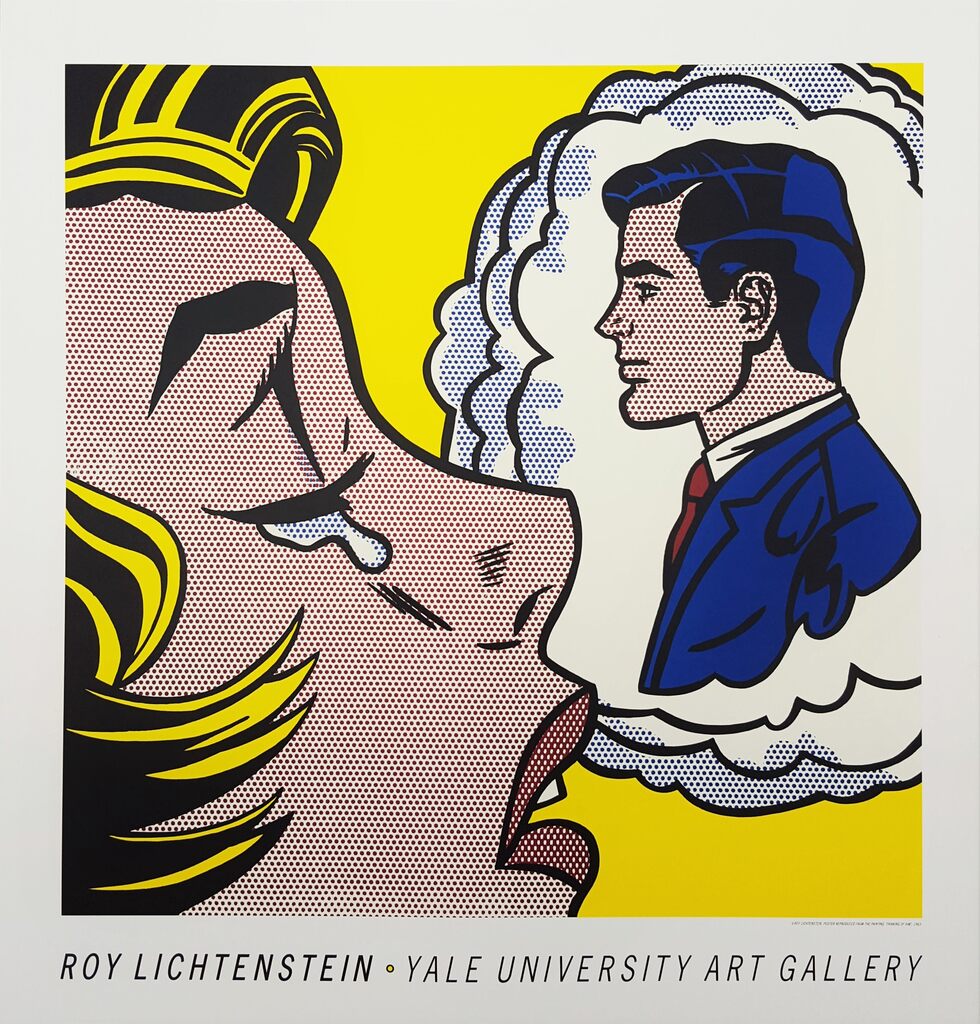 Roy Lichtenstein, Yale University Art Gallery (Thinking of Him), 1991