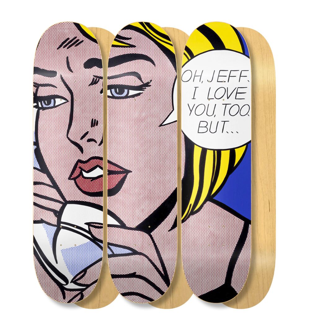 Roy Lichtenstein, Oh, Jeff... I love you, too... But..., 2024