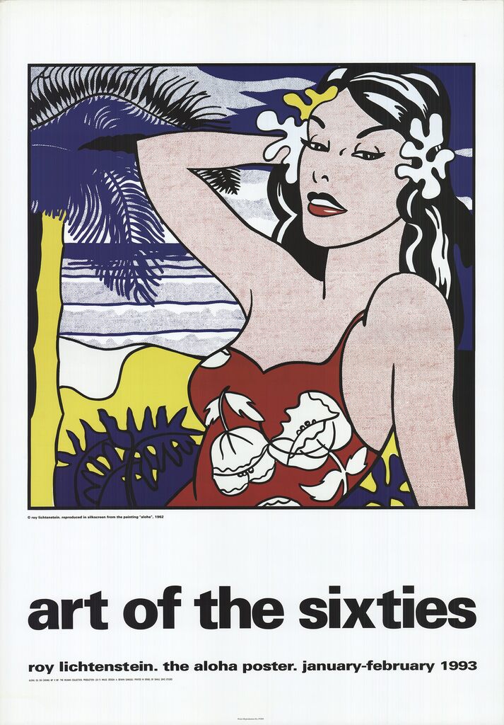 Roy Lichtenstein, Aloha, 1993