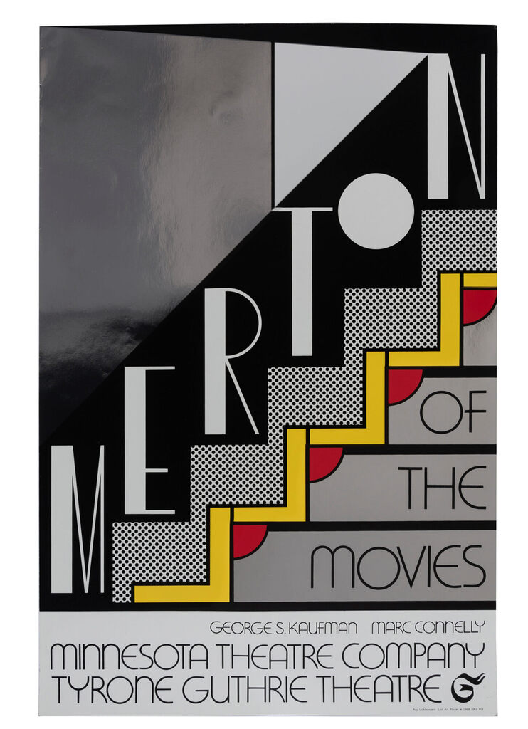 Roy Lichtenstein, Merton at the Movies, 1968