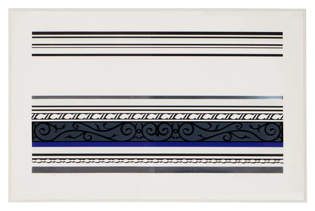 Roy Lichtenstein, Entablature IX, 1976