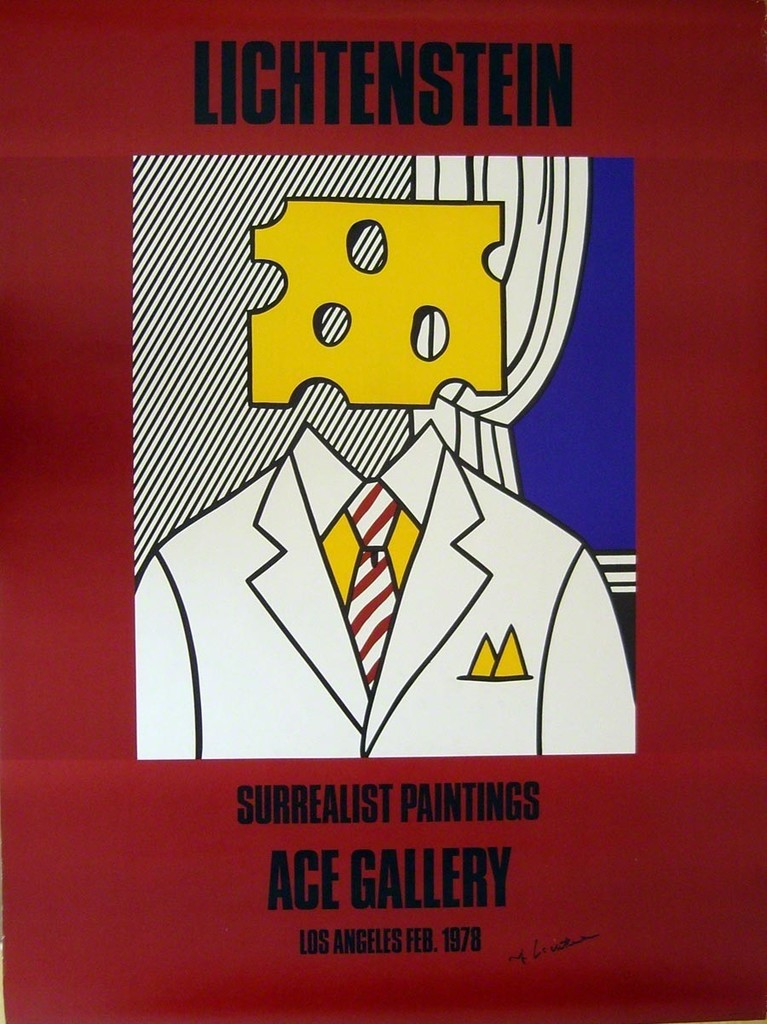 Roy Lichtenstein, Poster: Ace Gallery, 1978