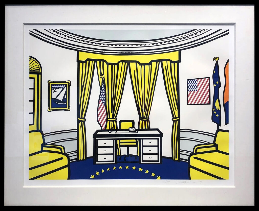 Roy Lichtenstein, The Oval Office, 1992