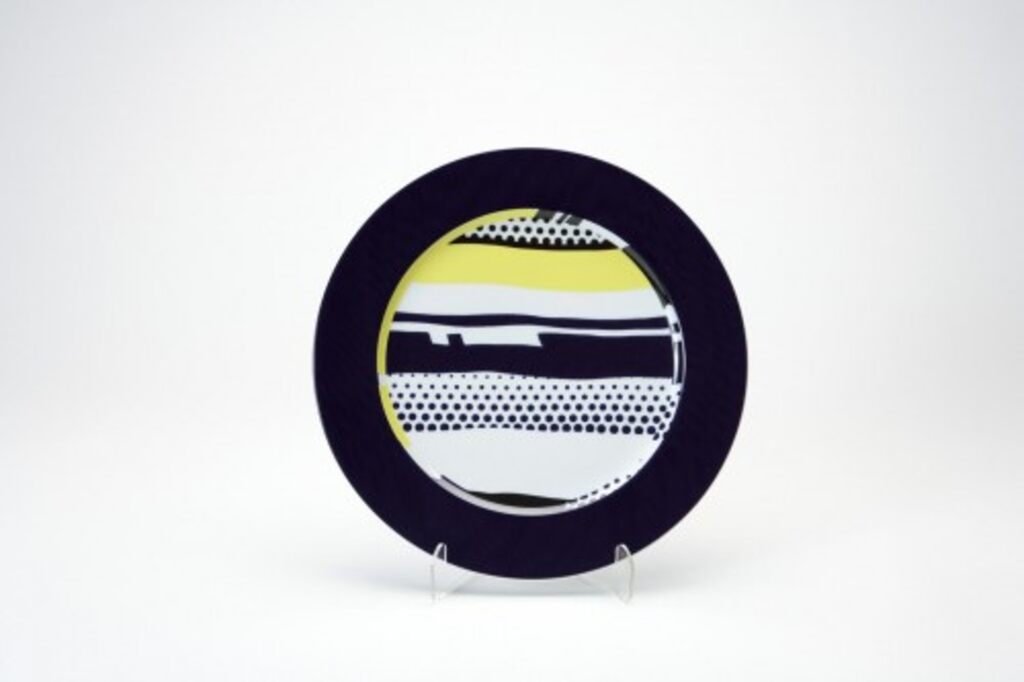 Roy Lichtenstein, Rosenthal plate 1, 2000