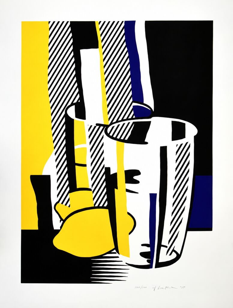 Roy Lichtenstein, Before the Mirror, from Mirrors of the Mind, 1975