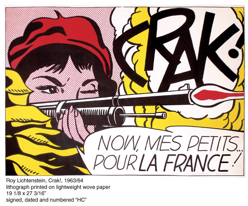 Roy Lichtenstein, CRAK!, 1963-1964