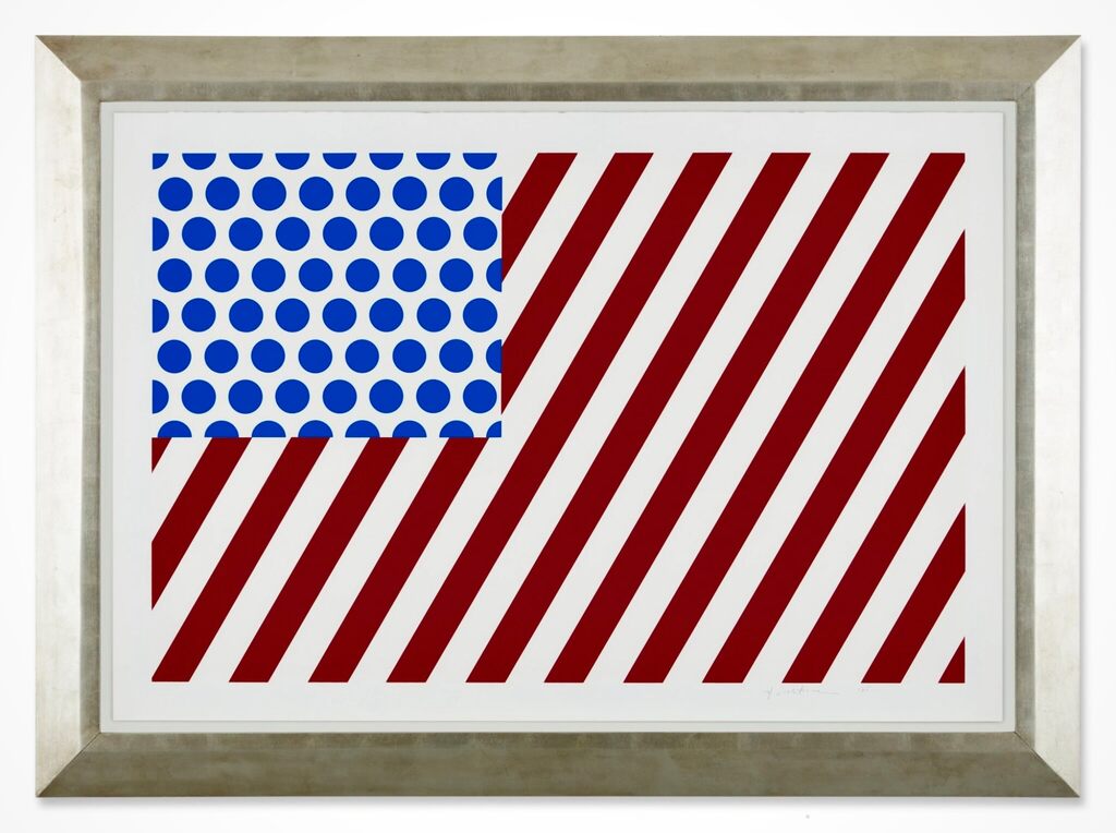Roy Lichtenstein, Forms in Space, 1985