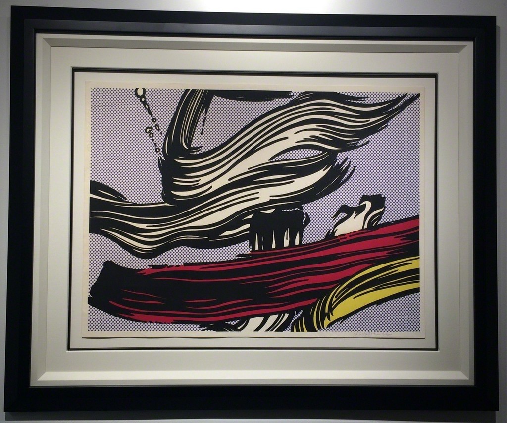 Roy Lichtenstein, Brushstrokes, 1965