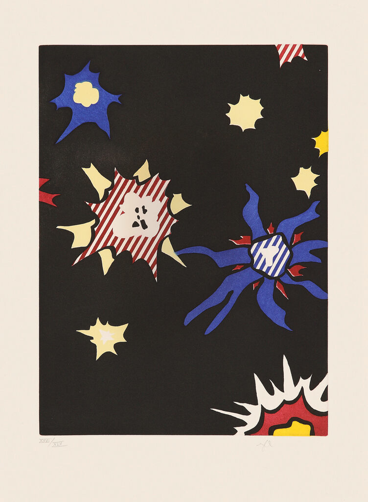 Roy Lichtenstein, Illustration for "Hüm Bum!", 1992