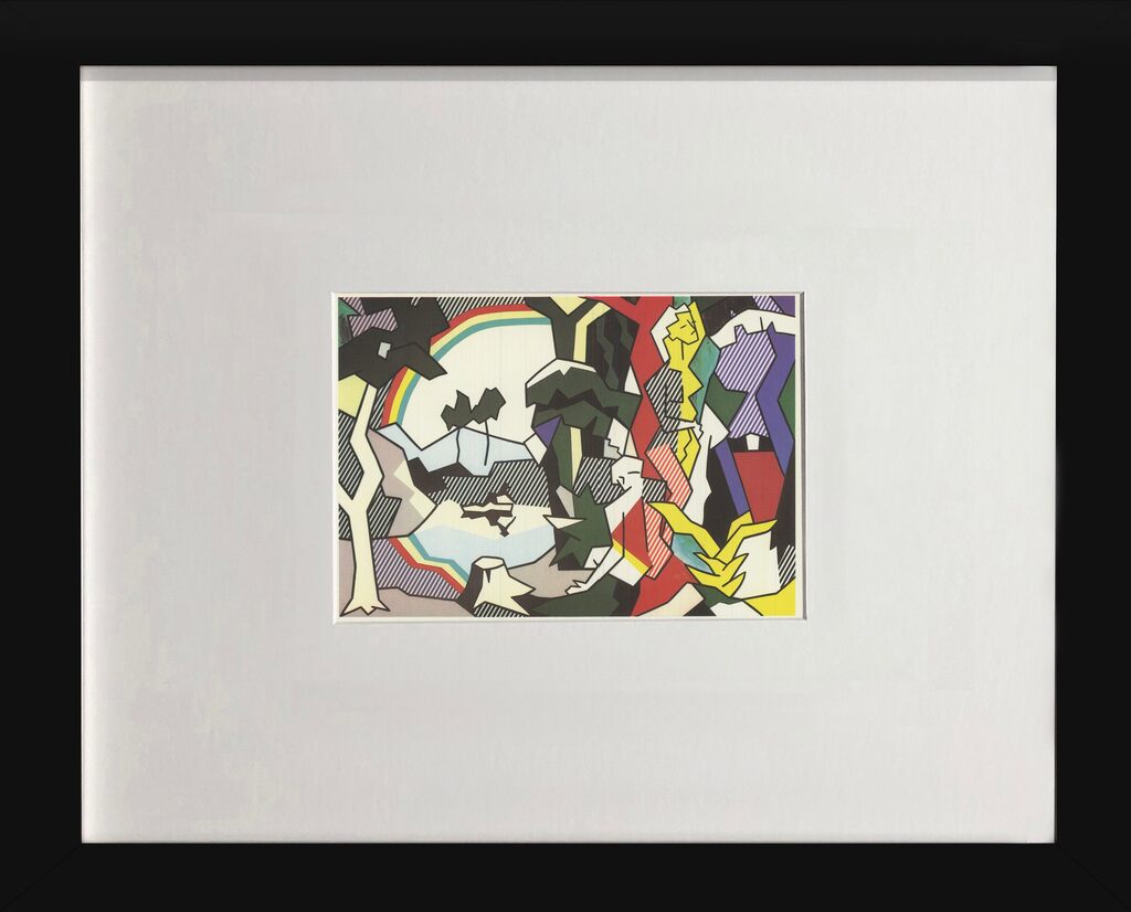 Roy Lichtenstein, Landscape with Rainbow, 1986
