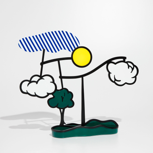 Roy Lichtenstein, Landscape Mobile (Limoges), 1990