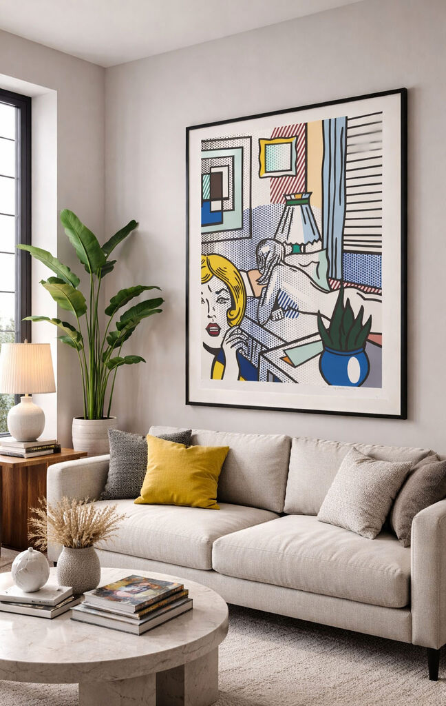 Roy Lichtenstein, Roommates (Corlett 282), 1994