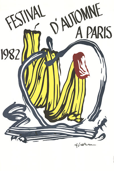Roy Lichtenstein, Festival D'Automne A Paris, 1982