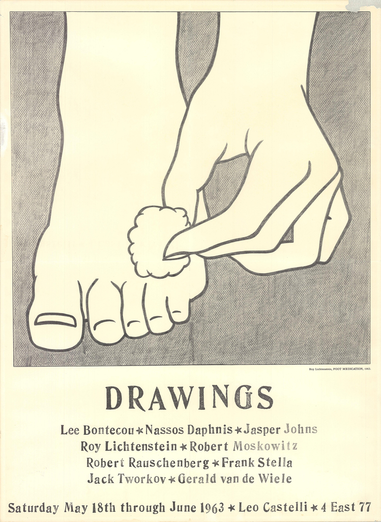 Roy Lichtenstein, Foot Medication, 1963