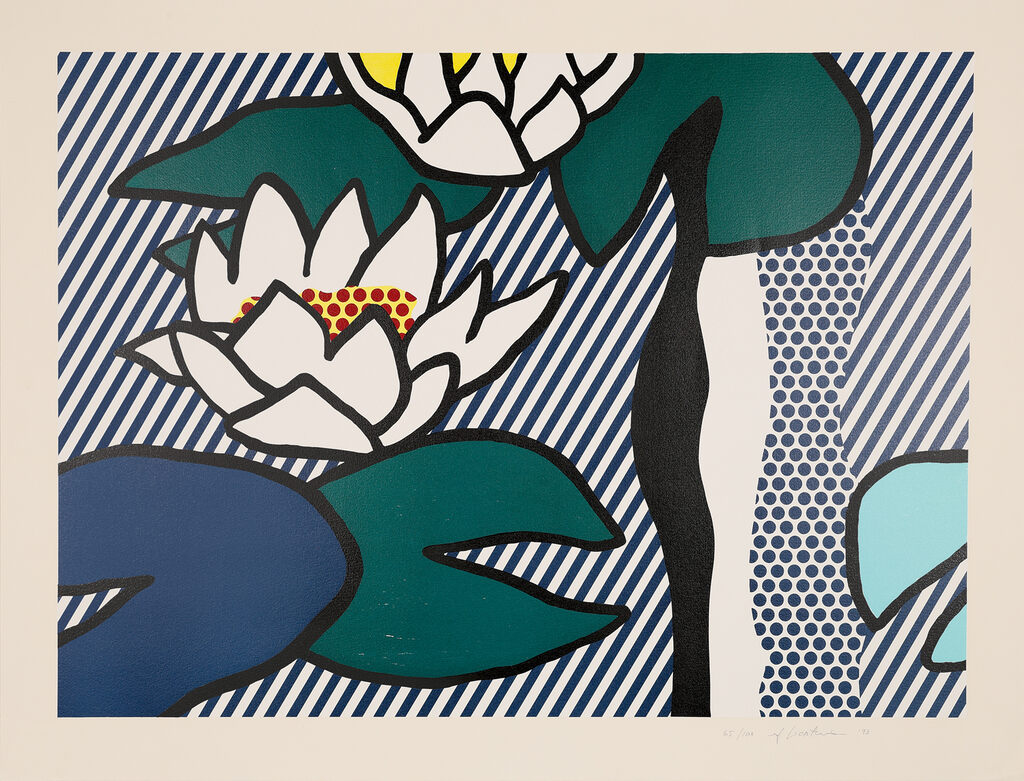 Roy Lichtenstein, "Les Nymphéas", 1993