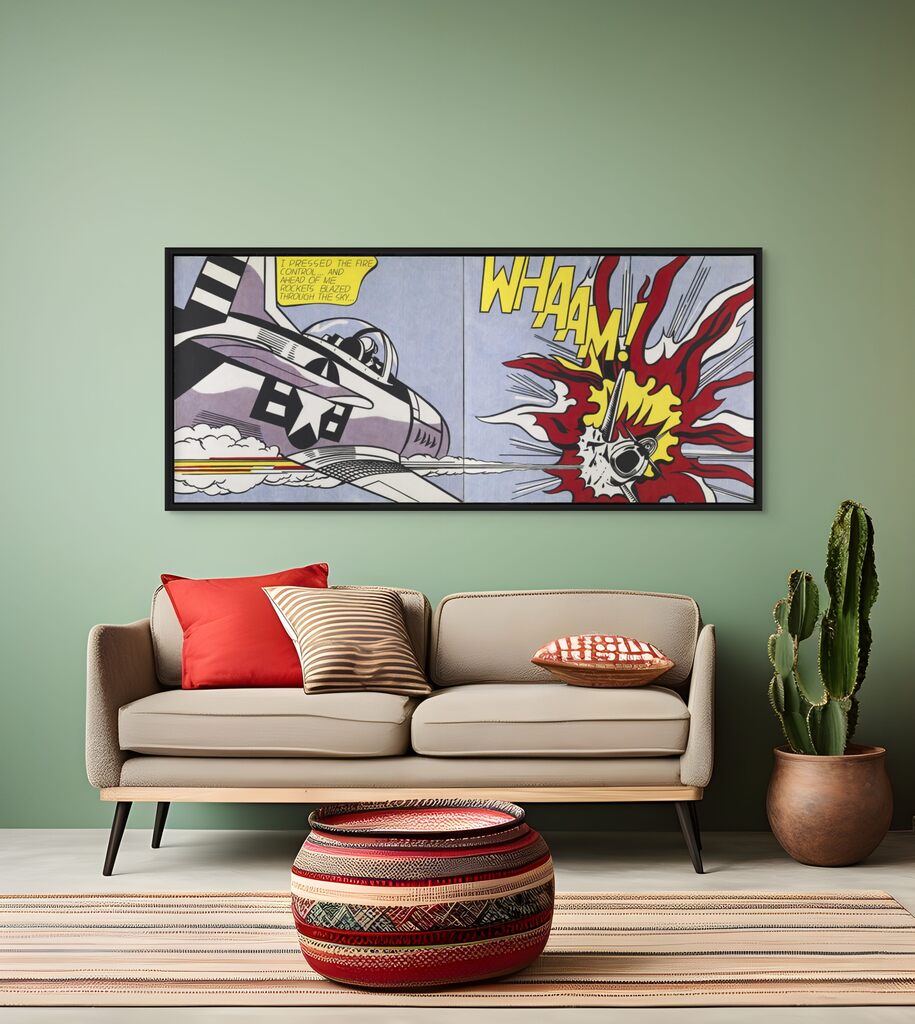 Roy Lichtenstein, Whaam!, 1982