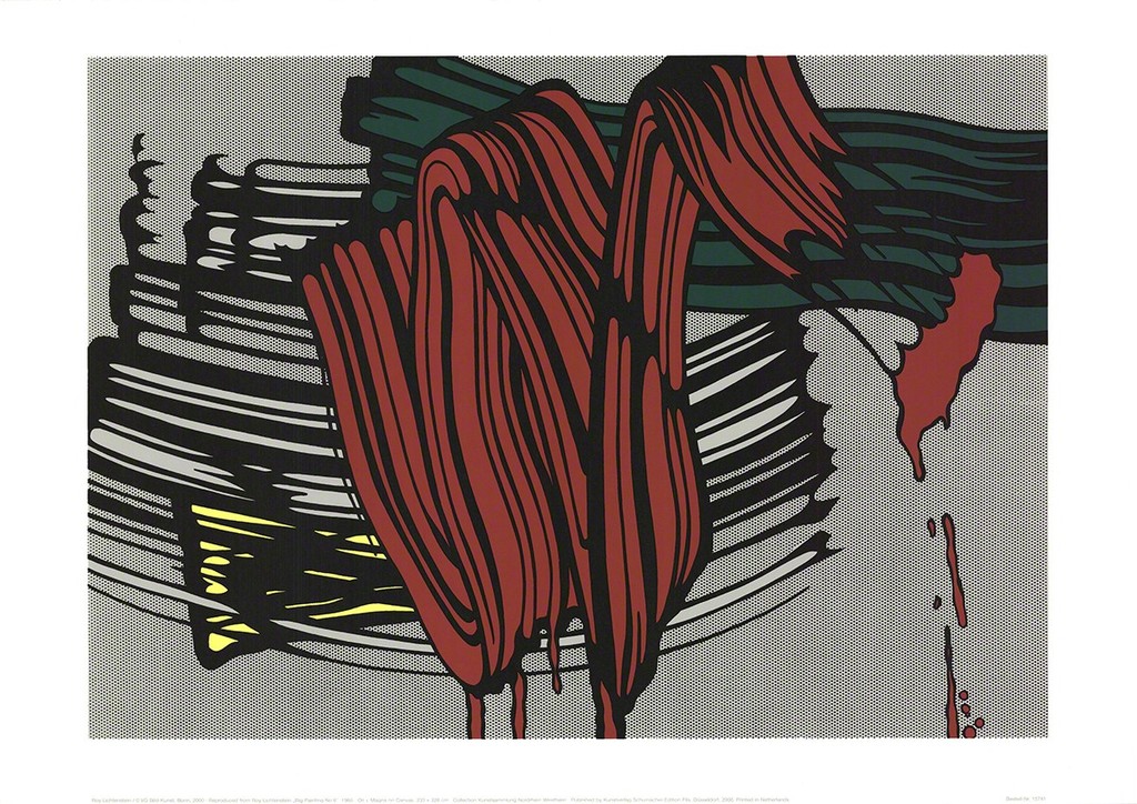 Roy Lichtenstein, Big Painting #6, 2000