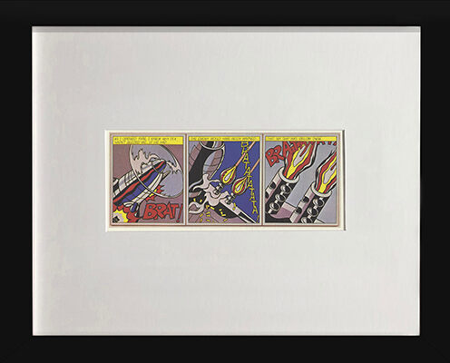 Roy Lichtenstein, As I opened Fire, 1990