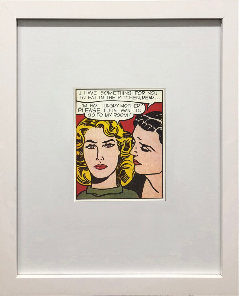 Roy Lichtenstein, Eddie Diptych, 1980