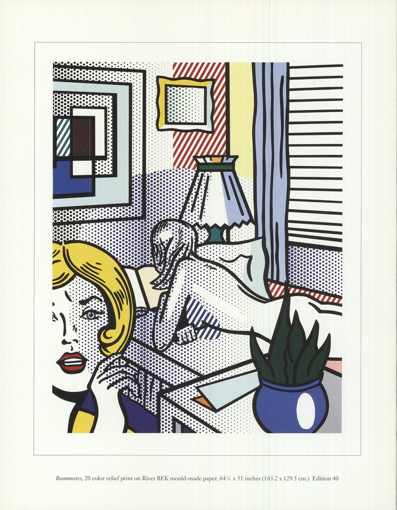 Roy Lichtenstein, Roommates, 1997