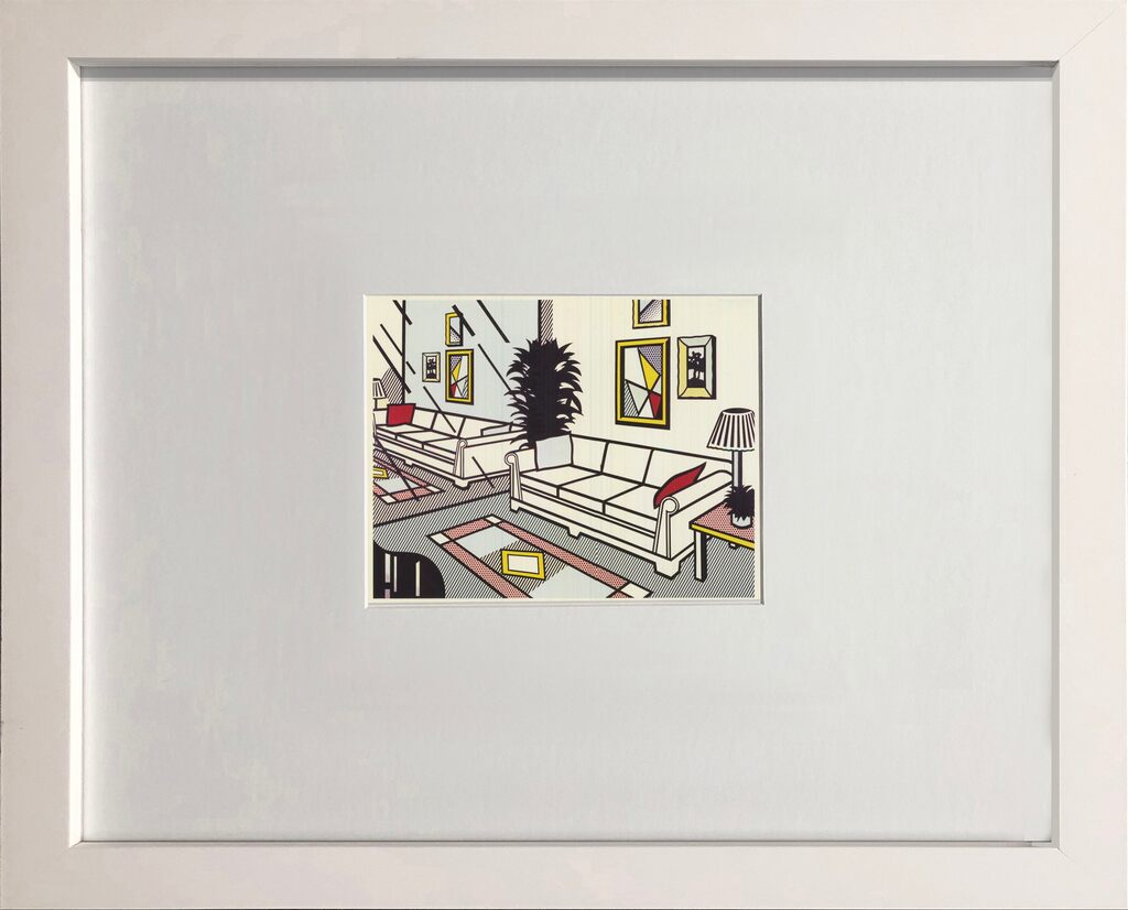 Roy Lichtenstein, Interior with Mirrored Wall, 1993