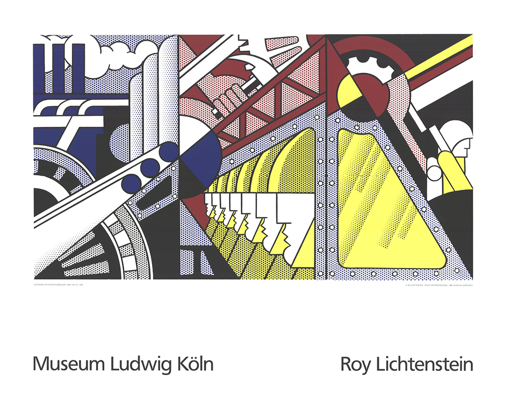 Roy Lichtenstein, Study For Preparedness, 1989