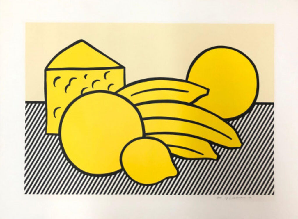 Roy Lichtenstein, Yellow Still Life, 1974