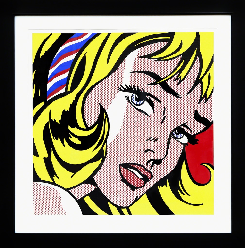 Roy Lichtenstein, Girl with Hair Ribbon, 1982