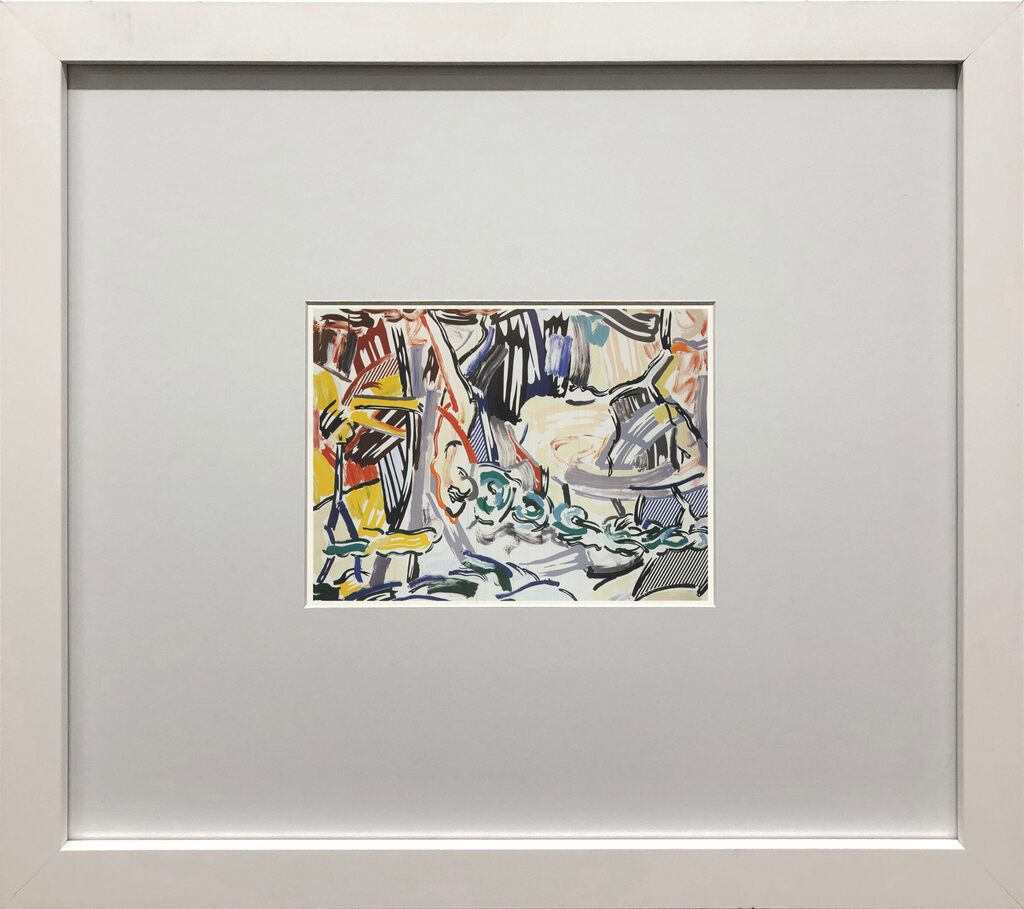 Roy Lichtenstein, Figures in a Landscape, 1989