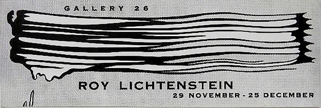 Roy Lichtenstein - Gallery 26 Exhibition Poster, image 1