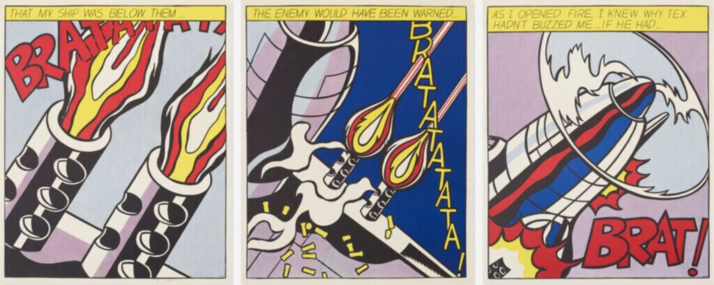 As I Opened Fire Triptych (Set of Three), image 1