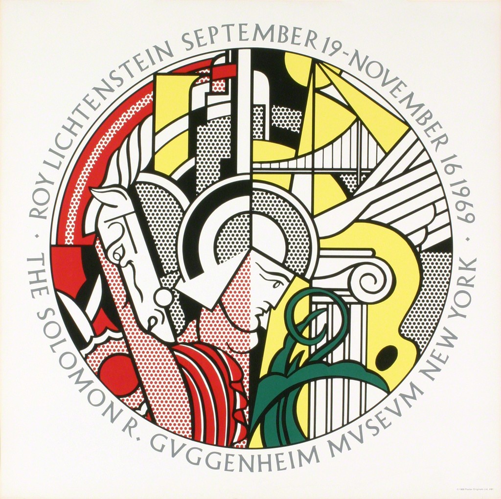 Roy Lichtenstein, Guggenheim Museum, 1969