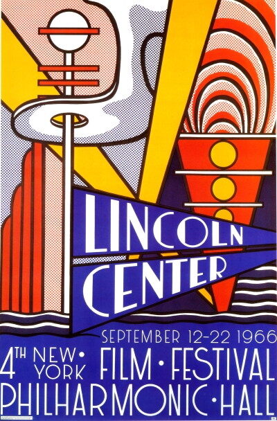 Roy Lichtenstein, Lincoln Center New York-4th New York Film Festival, 1966