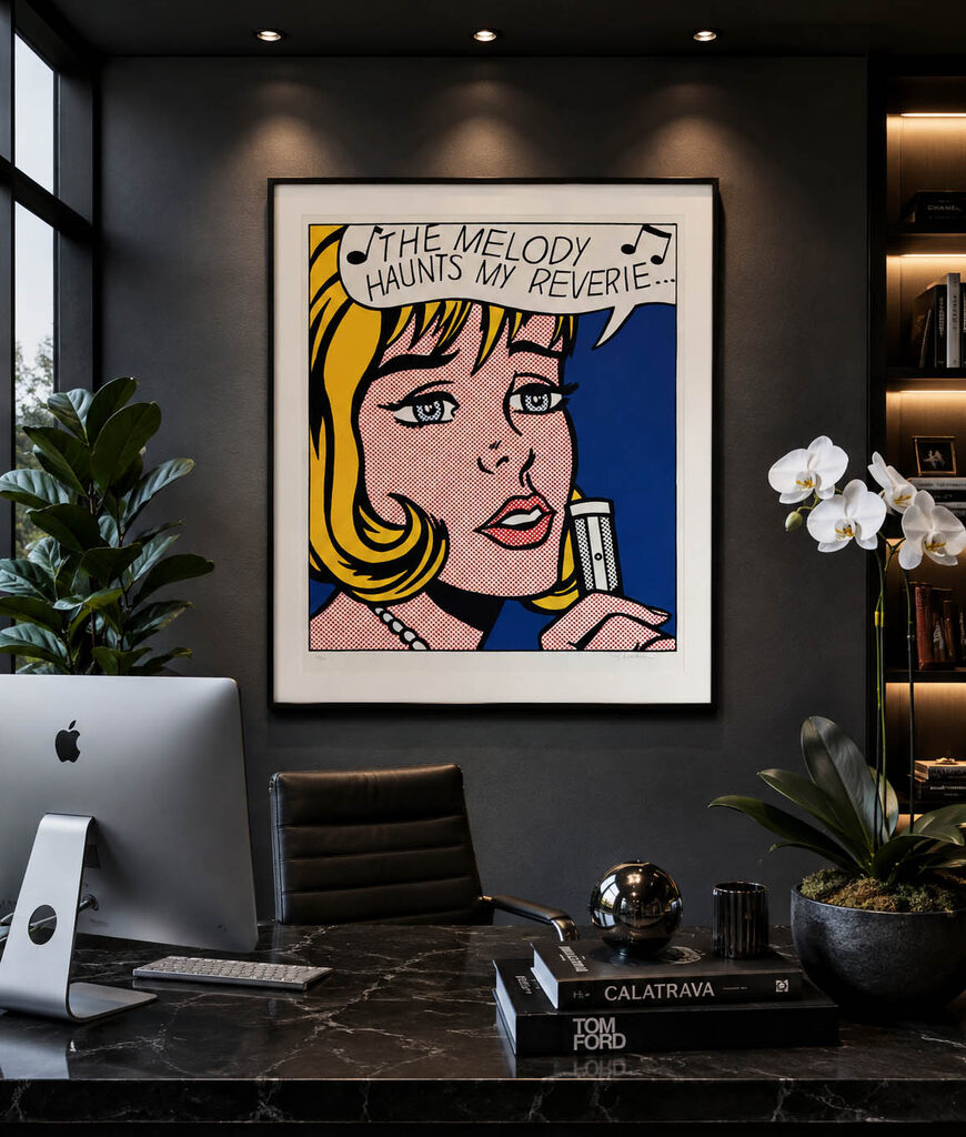 Roy Lichtenstein, Reverie (The Melody Haunts My Reverie), 1965