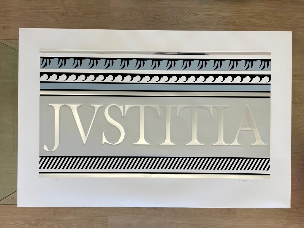 Roy Lichtenstein, Entablature XA, 1976